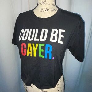 Women’s Graphic Crop Tee (M)